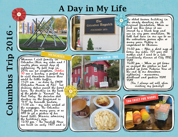 Columbus Trip 2016 - A Day in My Life
