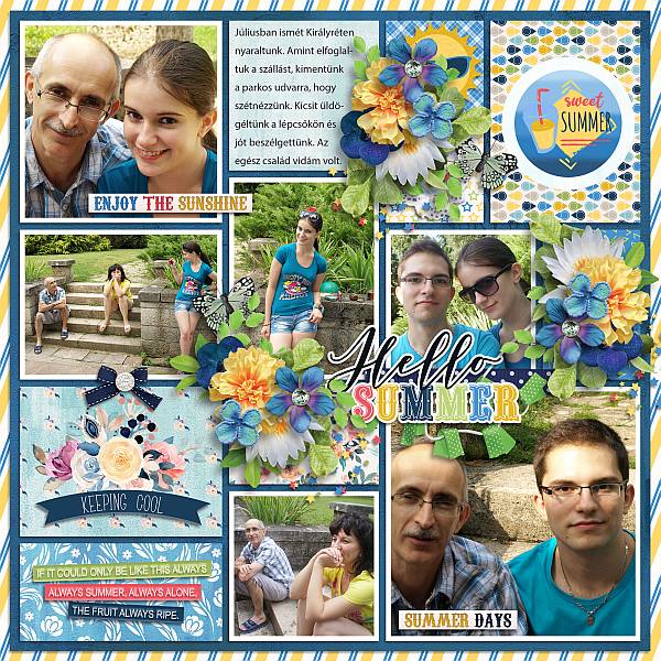 Colurful summer