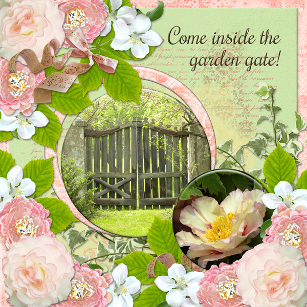 Come inside the garden gate!