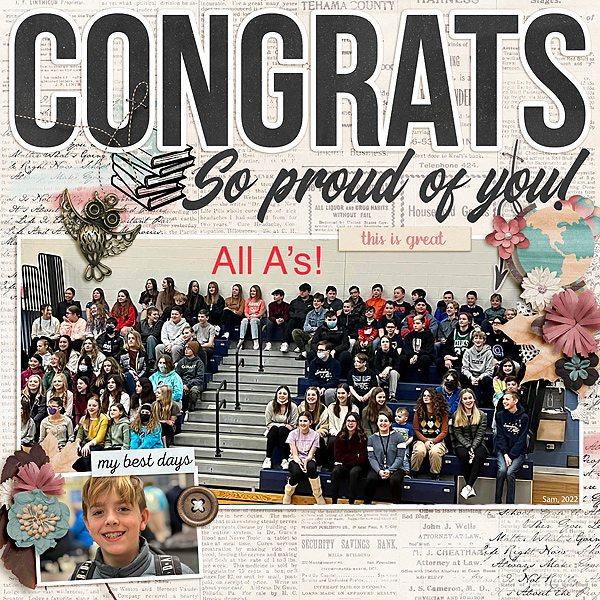 Congrats (Sam)