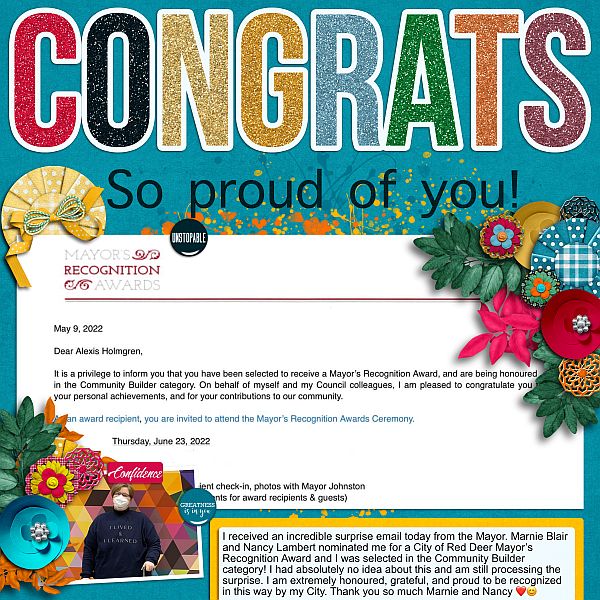 Congrats so proud of You!