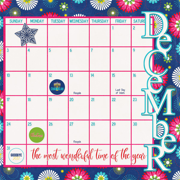 Connie's #2017 December Challenge