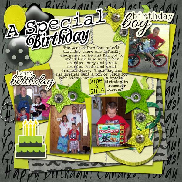 Connor's 6th birthday