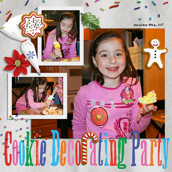 Cookie Decorating Party - left side