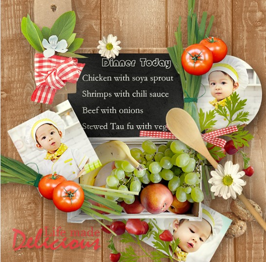 Cooking Time by Eudora Designs