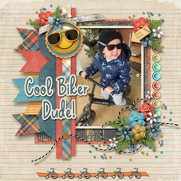 Cool Biker Dude