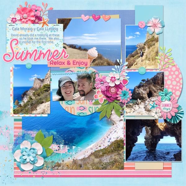 Coping with weather -Cala Moraig and Cala Llebeig