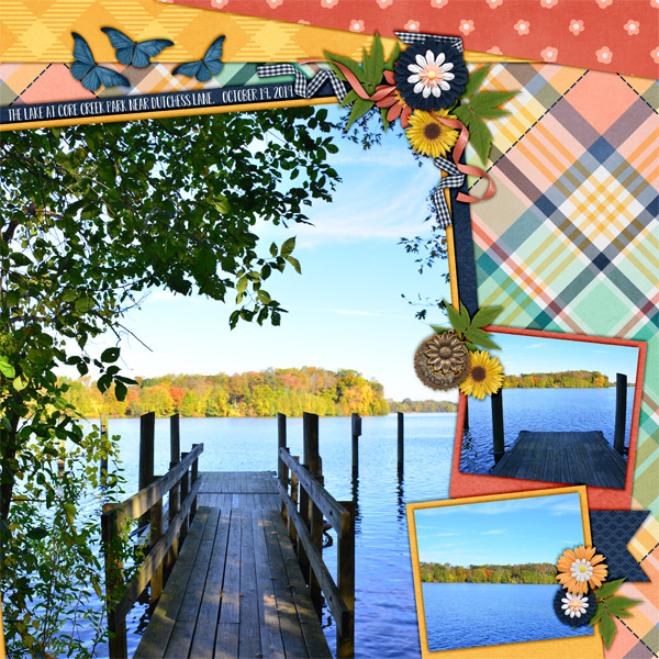 Core Creek lake and dock