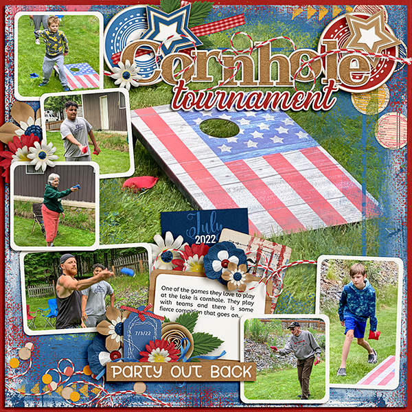 Cornhole-game