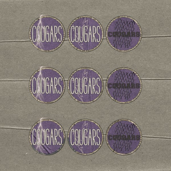 Cougar Stickers