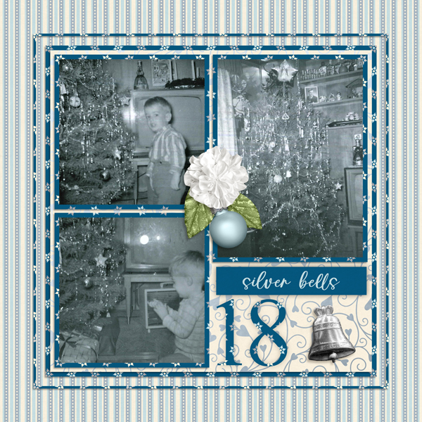 Countdown To Christmas Templates #18-Tinci  Silver Bells Mini-JConlon