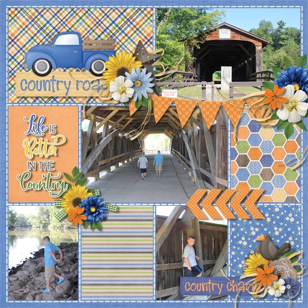 Country Roads by CathyK Designs