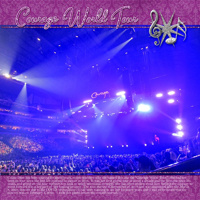 Courage World Tour