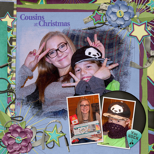 Cousins at Christmas