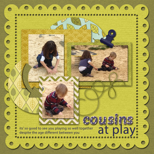 Cousins at play