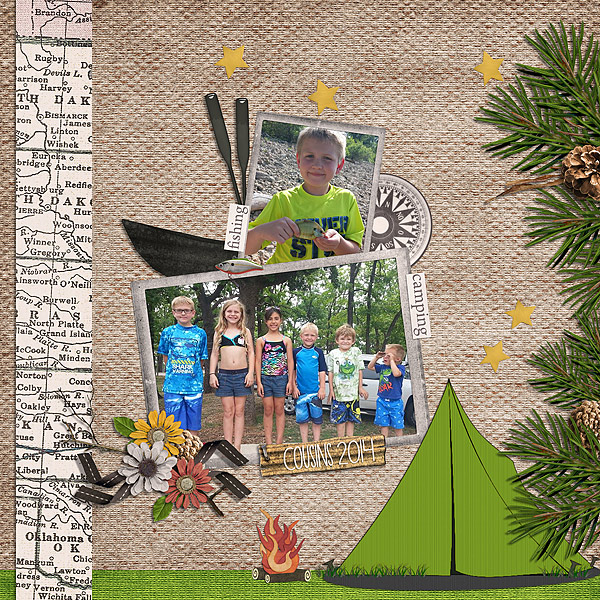 Cousins Camping 2014