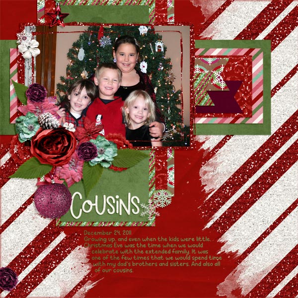Cousins Christmas Eve 2011