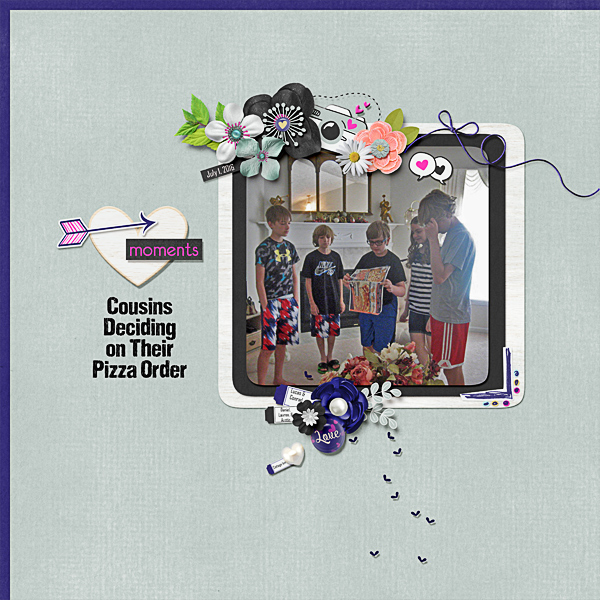 Cousins Deciding on their Pizza Order