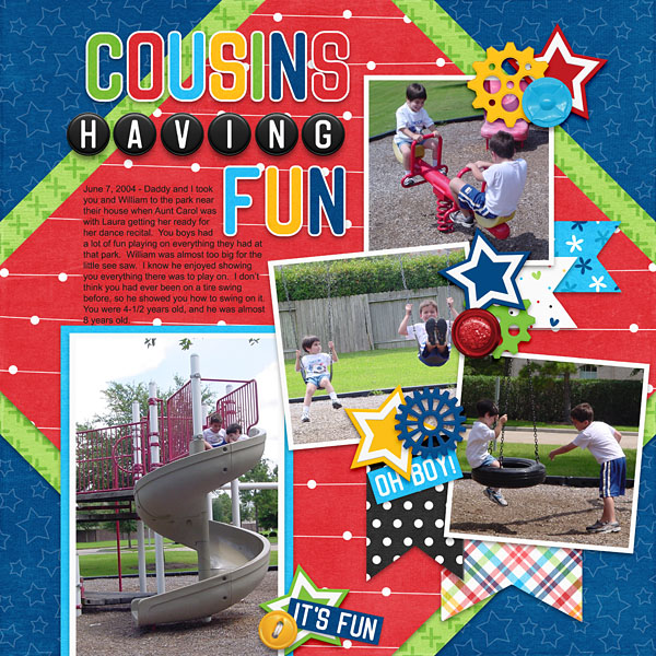 Cousins Having Fun