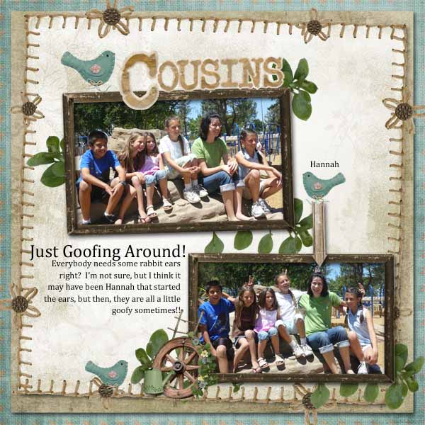 Cousins just Goofing Around