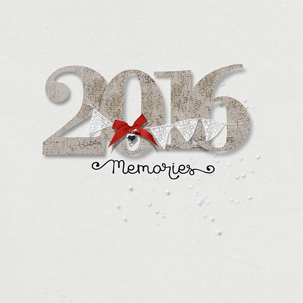 Cover for 2016 Memories Album