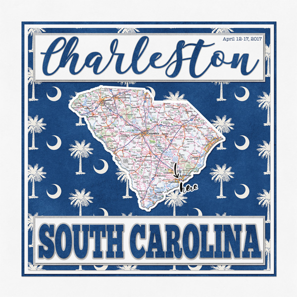 cover for my Charleston SC album