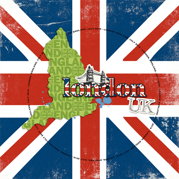 Cover for my London Album