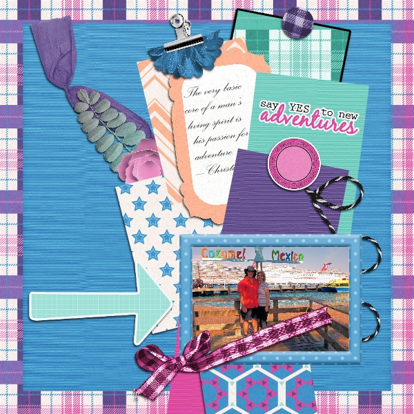 Cozumel Mini Kit Challenge August