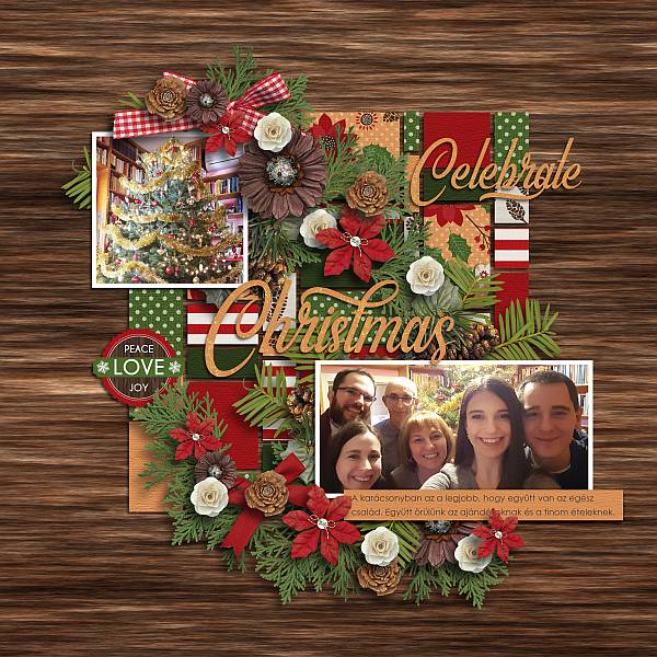 Cozy family Christmas