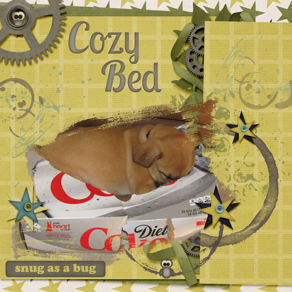 Cozy little bed...