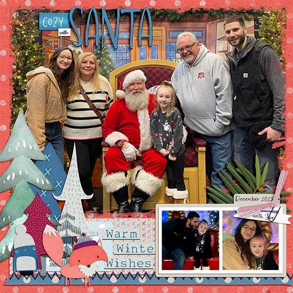 Cozy with Santa