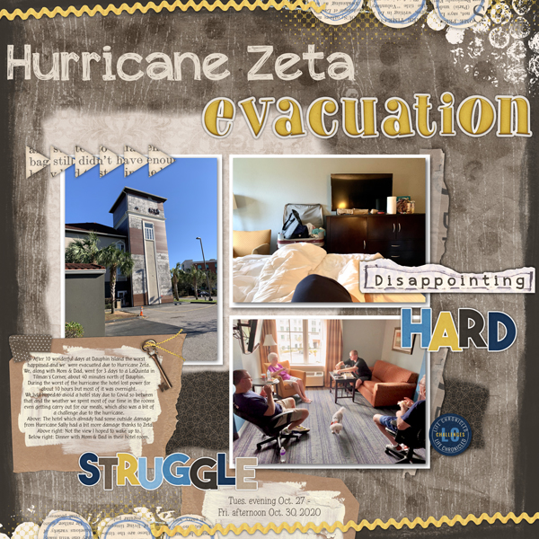 CP-LC-Challenges: Hurricane Zeta Evacuation