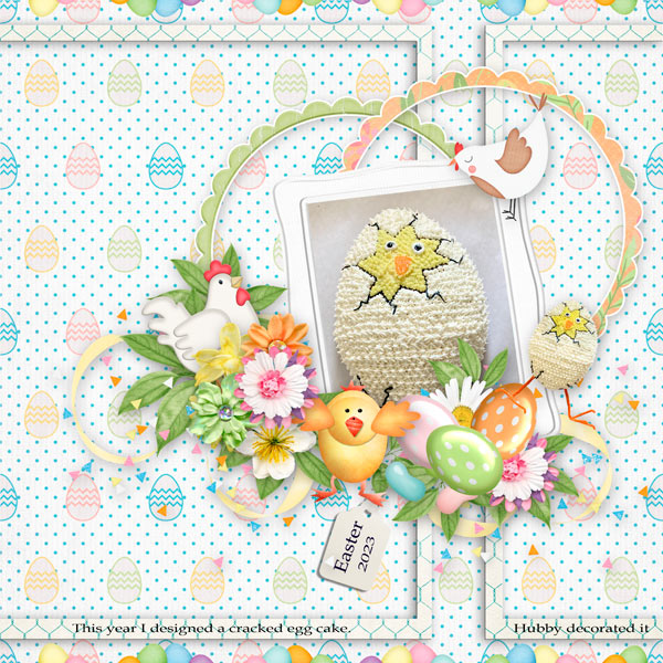 Cracked Egg Cake
