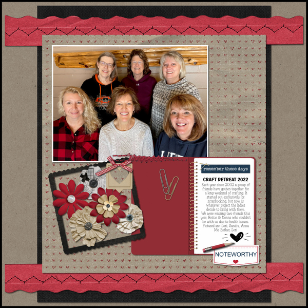 Craft Retreat Friends