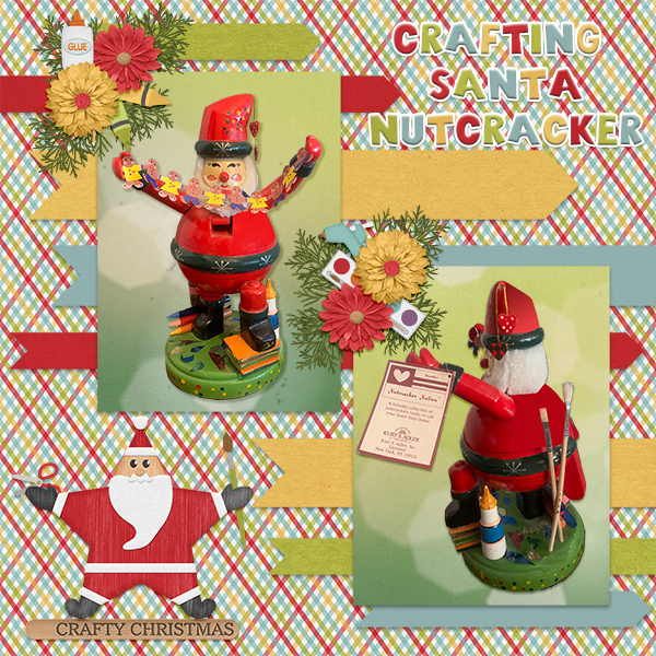Crafting Santa Nutcracker