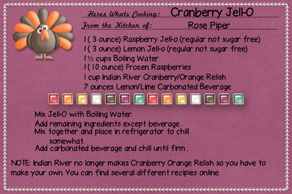 Cranberry Jell-O