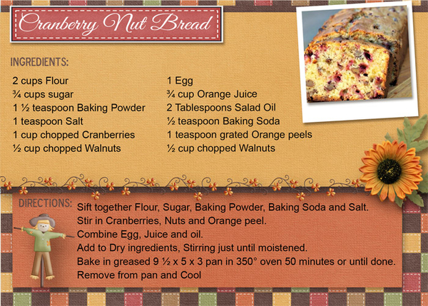 Cranberry Nut Bread