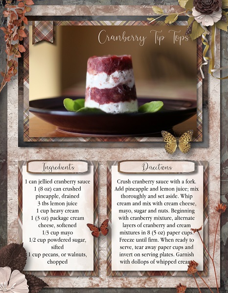 Cranberry Tip Tops Recipe
