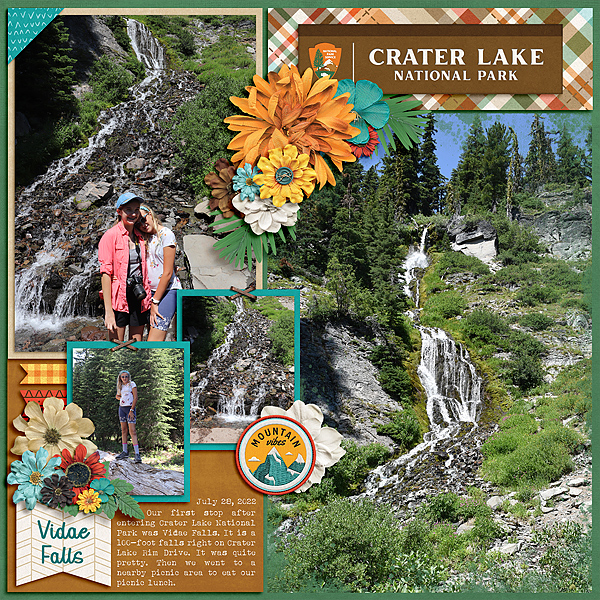 Crater Lake 1 - Videa Falls