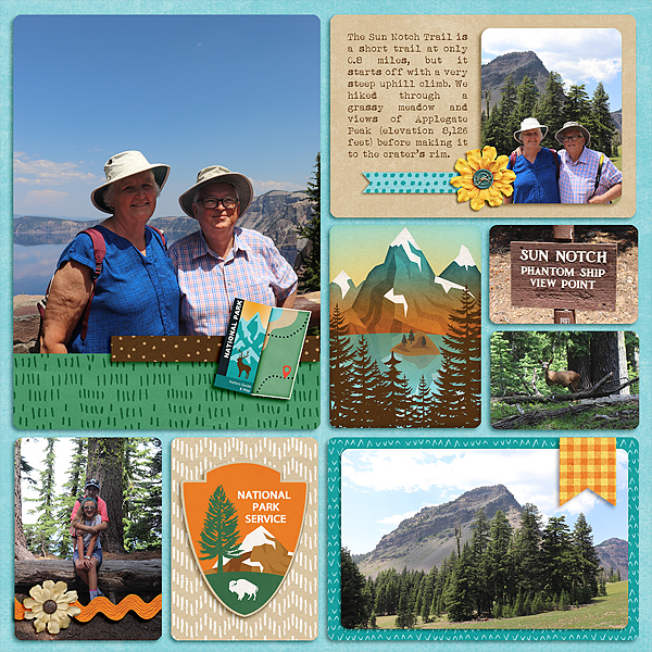 Crater Lake 2 - Sun Notch Trail