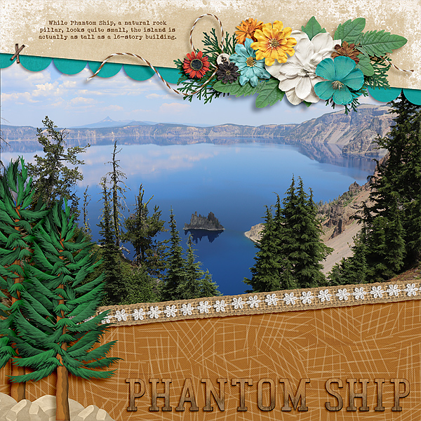 Crater Lake 3 - Phantom Ship