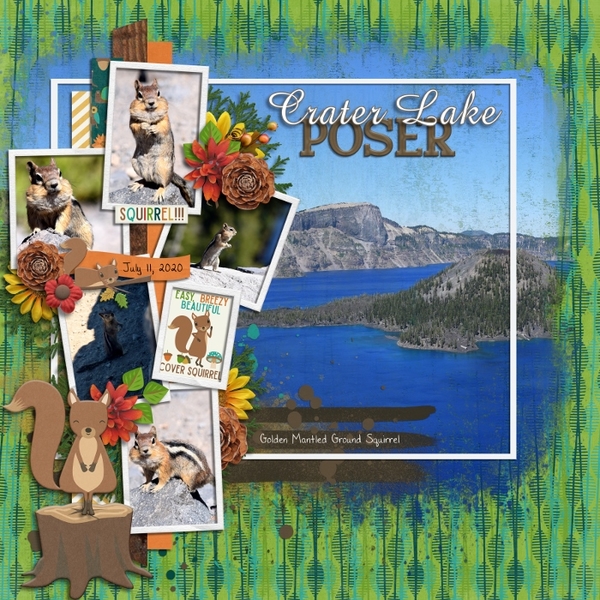 Crater Lake Poser