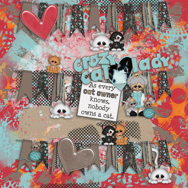 Crazy for Cats - Boomersgirl Designs