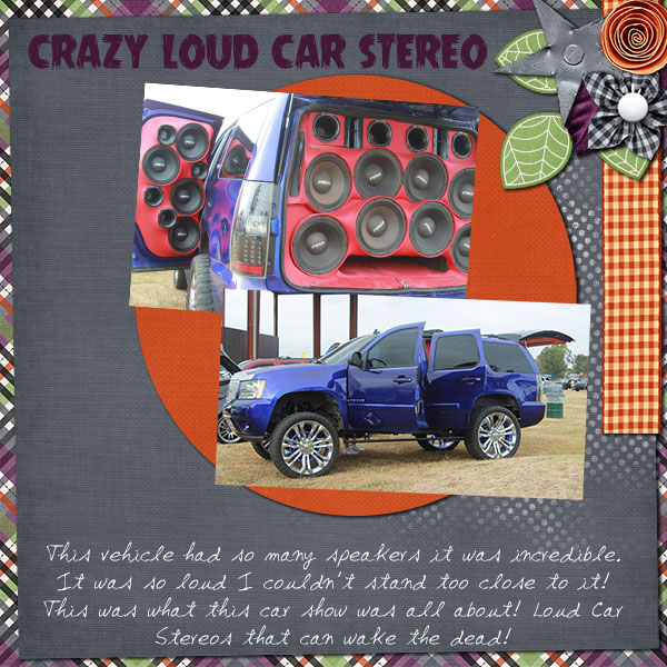 Crazy Loud Car Stereo