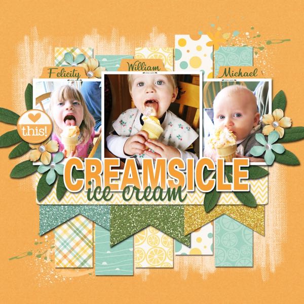 Creamsicle Ice Cream