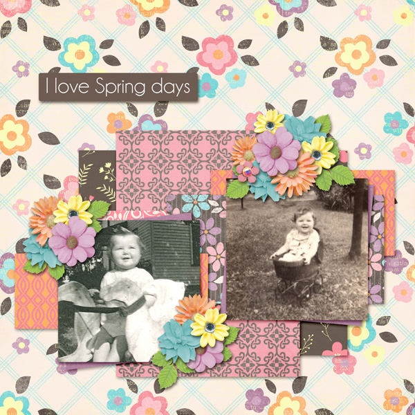 Created with Rewards Challenge GS- Spring Beauty