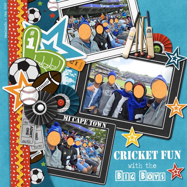 Cricket Fun with the Big Boys