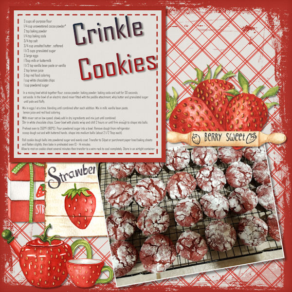 Crinkle Cookies
