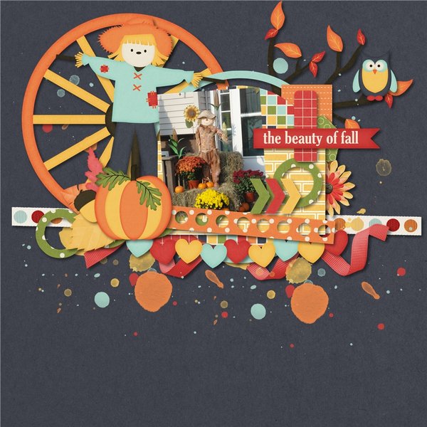 Crisp Autumn by Blue Heart Scraps