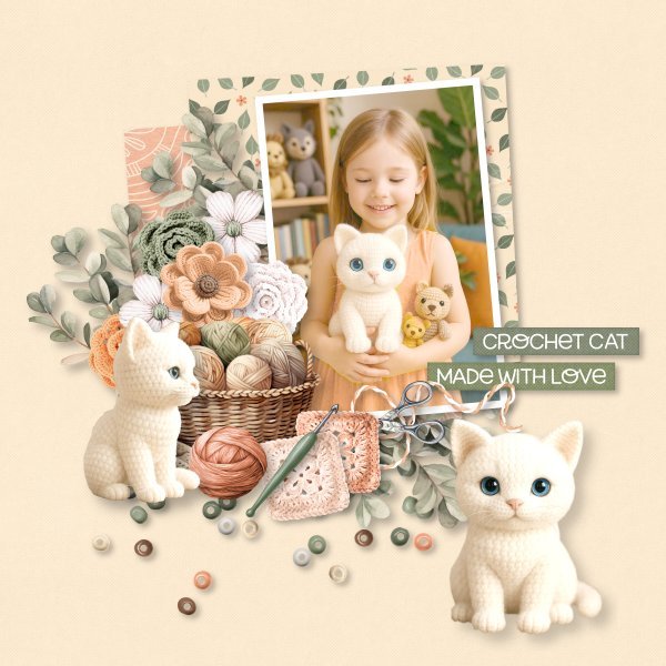 crochet cat